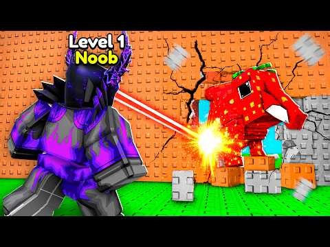 Starting Over as NOOB with OP SECRET in Shoot Lasers for Brainrots!