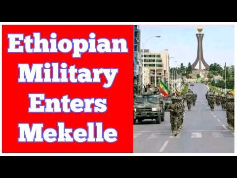 Ethiopian Military Enters Mekelle