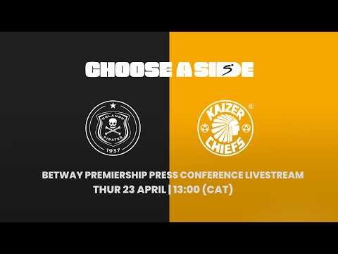 Betway Prem Press Conference | Soweto Derby | Pirates vs Chiefs ☠️🆚✌️