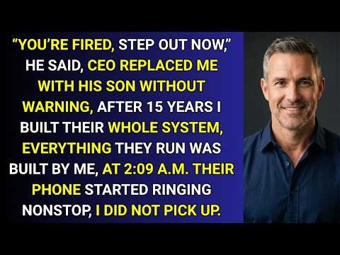 The CEO Replaced Me With His Son at 8:04 A.M. — By Midnight the Company Was in Chaos