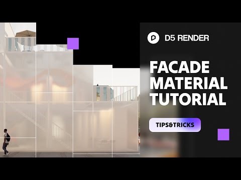 True Displacement is coming to D5 3.0! Facade material tips: glass, stucco, stone, and polycarbonate
