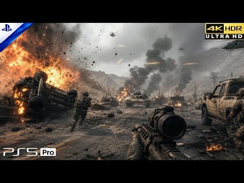 Call of Duty | Highway of Death Mission | Realistic Ultra Graphics Gameplay [4K 60FPS HDR]