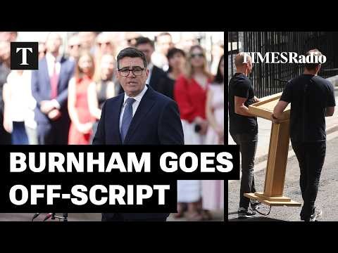 What Burnham's Unscripted Speech Says About His Premiership | Theresa May's Speechwriter
