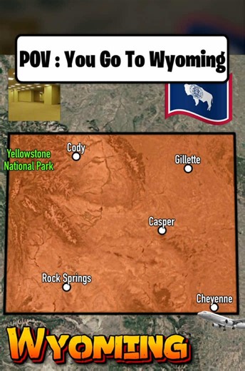 POV : You Go To Wyoming #wyoming #usa #travel #popular #viral