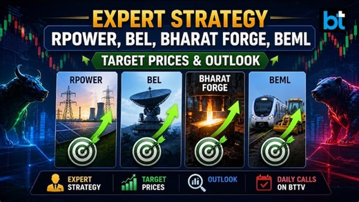 Expert strategy RPower, BEL, Bharat Forge, BEML: Target prices, outlook | Daily calls on BTTV