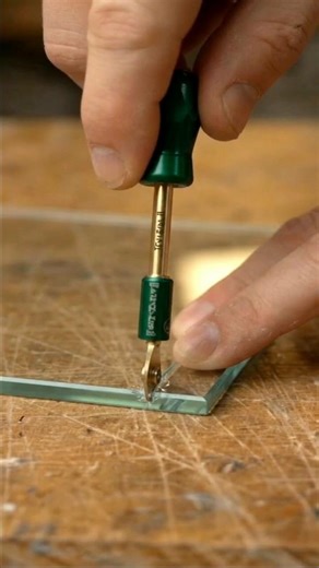Perfect Glass Cutting 😍 | Satisfying Clean Cut #shorts #diytools