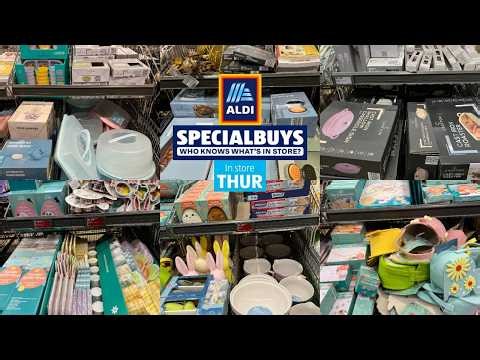 NEW IN AISLE OF ALDI SPECIAL BUYS THIS WEEK THURSDAY 19 MARCH 2026 ALDI HAUL | TRAVELANDSHOP WITH ME