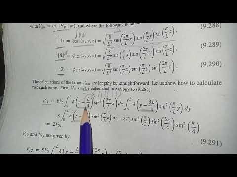 (part 7)Quantum mechanics by zettli chapter 9 problem 9.3 