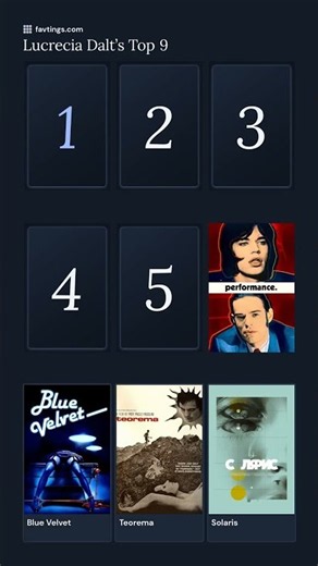 Lucrecia Dalt’s Top 9 / Criterion