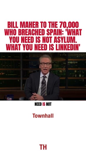 🔥 BRUTAL: Bill Maher Says the Migrants Who Breached Spain's Border Need LinkedIn, Not Asylum