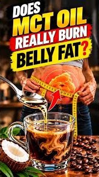 MCT Oil in Coffee After 60: Does It Really Burn Belly Fat? #seniorhealth #healthafter60