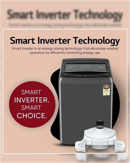 LG 7 Kg 5 Star Smart Inverter Technology Fully Automatic Top Load Washing Machine (T70VBMB1Z, Aut...