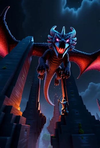 EPIC Ender Dragon Fight! 🐉