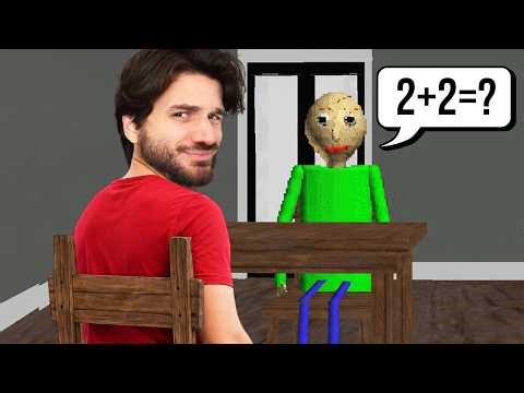 BALDI'S BASIC, MAS É NA CASA DO BALDI!