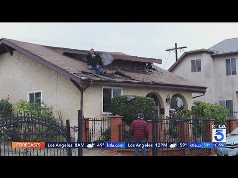 Tornado touched down in Boyle Heights neighborhood
