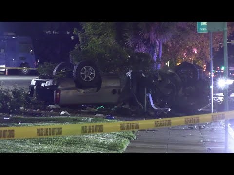 Watch: Scene of fatal crash in Gilroy following police chase from Morgan Hill