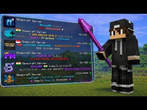 Best PvP Servers 2026 🔥 (Top Minecraft Servers You NEED to Try!)