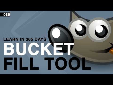 How to Use the Bucket Fill Tool in Gimp