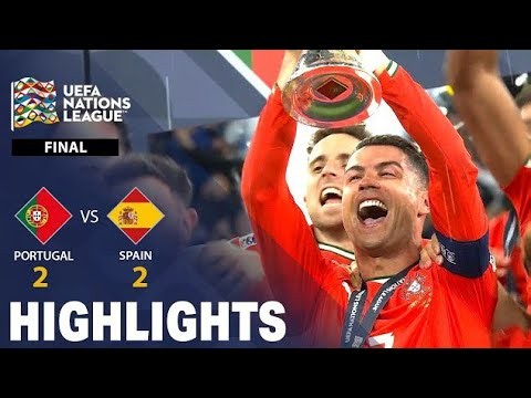 Portugal vs Spain Final Highlights | UEFA Nations League Final 2025 🇵🇹🇪🇸🔥
