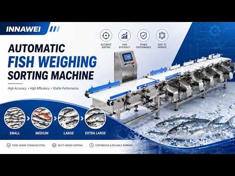 Automatic Checkweigher Sorting Machine for Food Seafood Poultry Multi Product Grading System