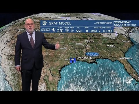 Rob's 6pm Weather Forecast Katc 12-29-25