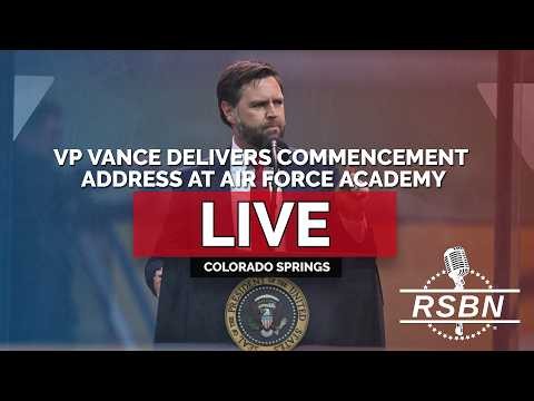 LIVE: Vice President Vance Delivers Commencement Address at Air Force Academy - 05/28/26