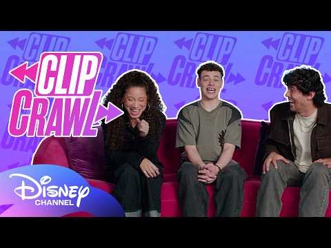 Casts from Descendants 5 & ZOMBIES 4 React to Iconic Disney Moments! ✨ | Clip Crawl | Disney Channel