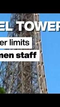 #EiffelTower reopens after row over limits on #women staff • FRANCE 24 English