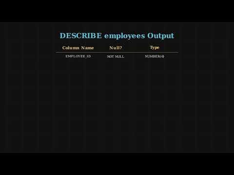 Connect to Oracle SQL & Find Schema Details (Step-by-Step)