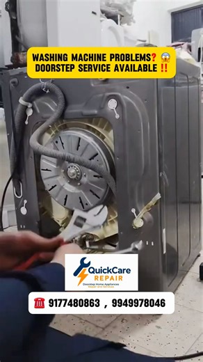 Washing Machine Problems? Don’t Ignore These Signs! 🔧 | Quick Care Repair