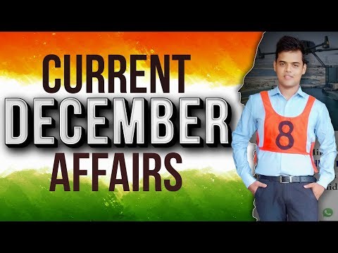 December 2025 Current Affairs for CDS CAPF NDA 2026.