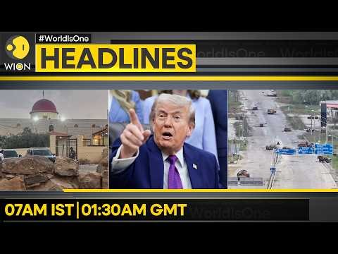 Trump Says U.S. May Strike Again | Gunmen Kill 7 at Jordan Church | WION Headlines