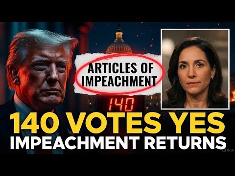 🔥 BREAKING: 140 Votes YES – Trump Impeachment Returns? | Articles of Impeachment Explained