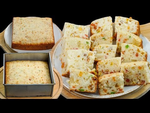 Teatime Fruit Cake Recipe | Eggless & No Oven Fruit Cake | Easy Fruit Cake |Best Tea Time Fruit Cake
