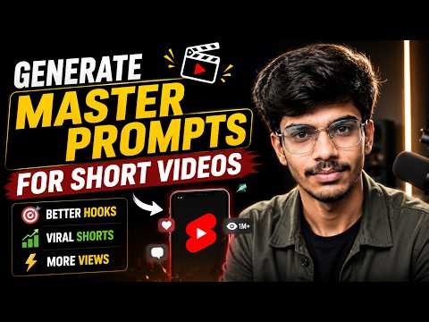 Create Master Prompt for Any Short Video 🔥 AI Reverse Prompt Engineering Tutorial