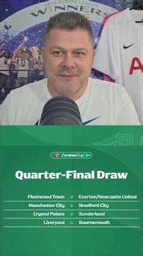 THE 60 PREMIER LEAGUE NEWS UPDATE: Carabao Cup Results; Quarter-Final Draw, Henderson Booed, Iraola