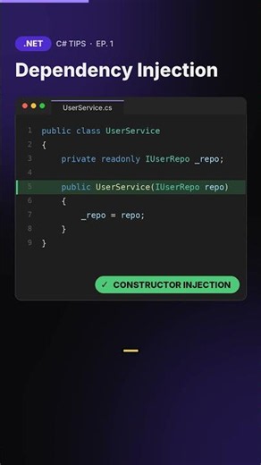 Dotnet Dependency Injection