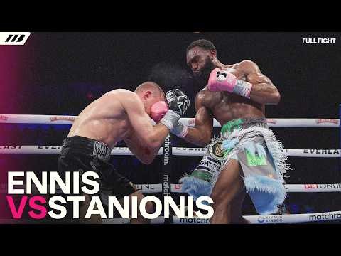 Boots Ennis vs Eimantas Stanionis | Full Unification Fight | Matchroom Boxing