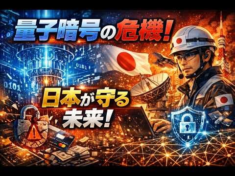 【日本が世界を変える】量子コンピュータが暗号を破壊する未来！あなたの生活はこう変わる