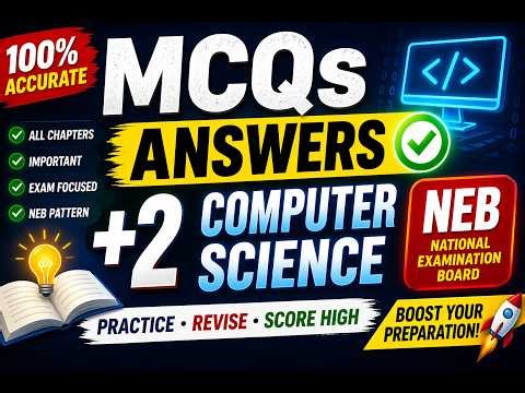 🎯 Most Expected MCQs 2026 | +2 Computer Science NEB | Score High!