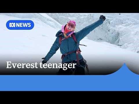 Teenager Bianca Adler becomes youngest Australian to summit Mount Everest | ABC NEWS