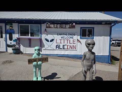 Extraterrestrial Highway, Area 51 Gates, Black Mailbox, Alien Themed Stops Along The Way.