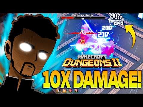How To 10X Your Damage! (Best Artifacts) & Farming Guide • Minecraft Dungeons 2