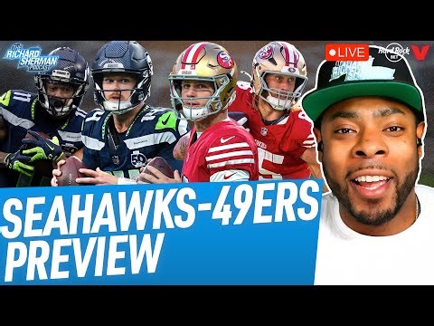 49ers vs Seahawks PREVIEW | Battle for the NFC #1 Seed | Richard Sherman Podcast LIVE