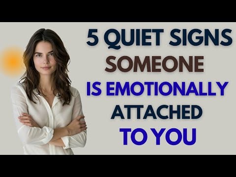 5 Silent Signs Someone Is Deeply Attached to You (Without Ever Saying It) | Female Psychology