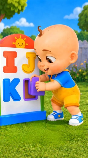 Learn ABC with Baby (I-L) | Alphabet Nursery Rhyme #abcd #cartoon