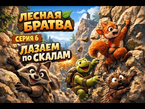 ностальгия ✓《лесная братва》6 ✓ лазаем по скалам