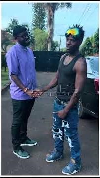 Eddy Kenzo and Alien Skin😂