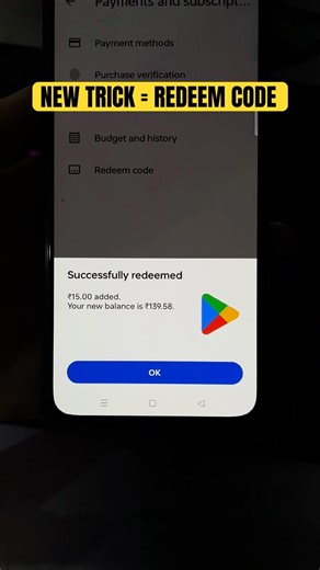 INSTANT FREE REDEEM CODE | FREE GOOGLE PLAY REDEEM CODE | FREE REDEEM CODE APP #shorts #freefire