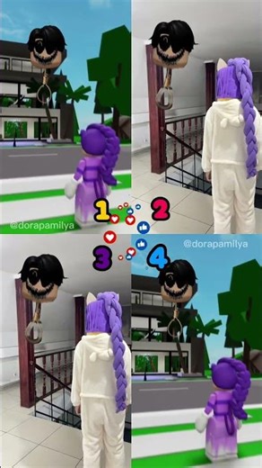 1,2,3 OR 4? THEY WERE BEING CHASED BY THE BALLOONS BUT RUMI DID THIS… #roblox #amazingroblox